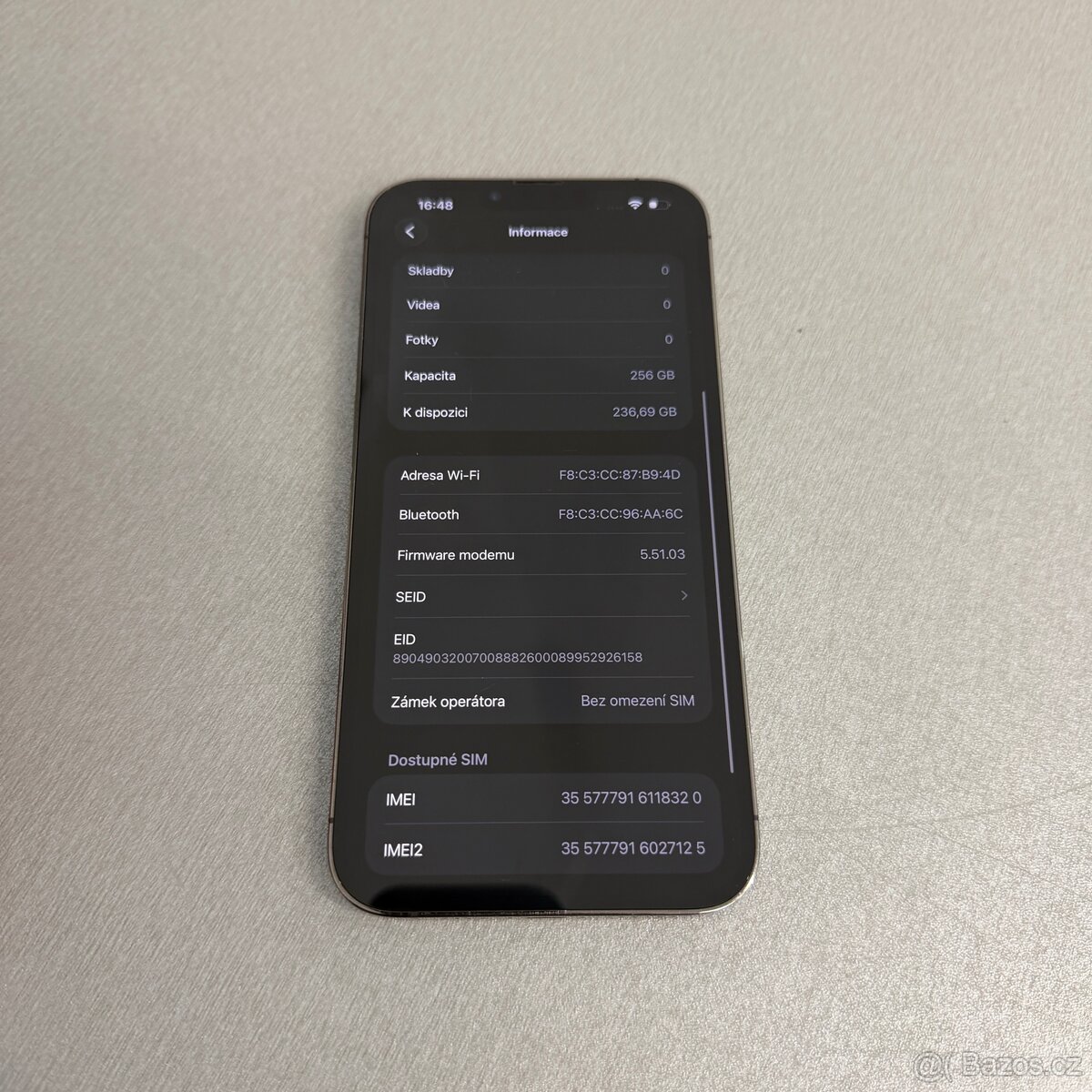 iPhone 13 Pro Max 256GB graphite, 12 měsíců záruka - 7