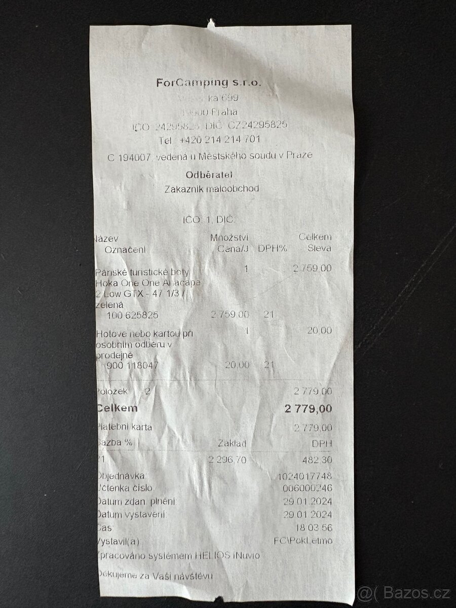 Turistické boty Hoka One Anacapa 2 GTX vel. 47 - 7