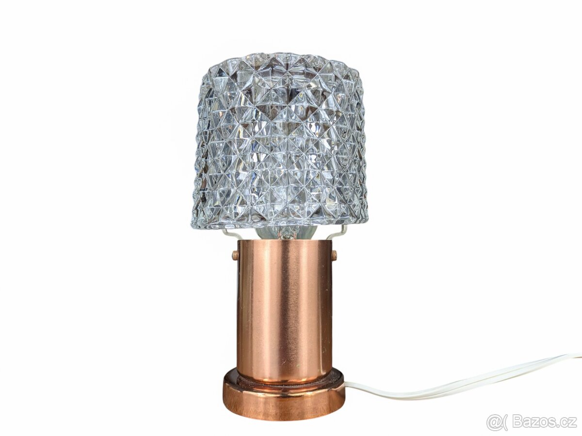 Retro lampička Kamenický Šenov - 7