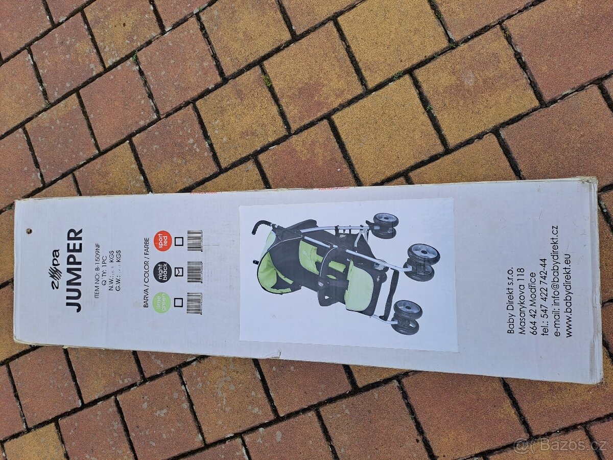 Golfky Jumper – polohovací, otočná kolečka, pohodlné - 7