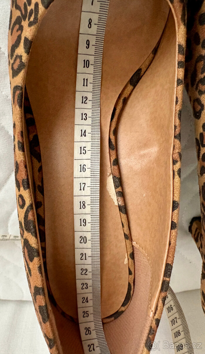 Leopardí lodičky Graceland – vel. 39 - 7