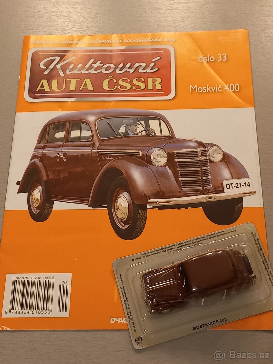 Modely z edice Kultovní auta ČSSR 1/43 - 7