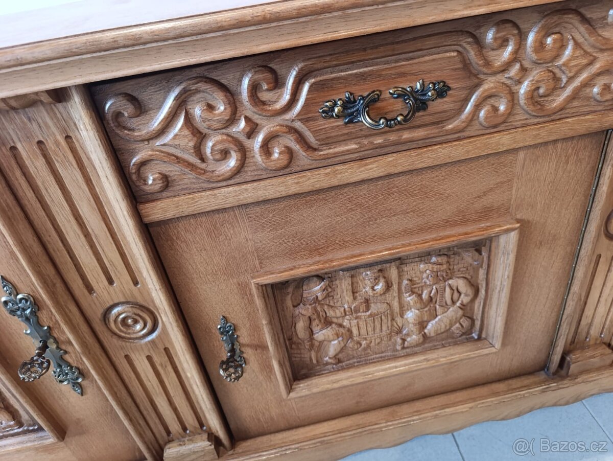 Selská komoda z masívu, Nábytek s příběhem - 7