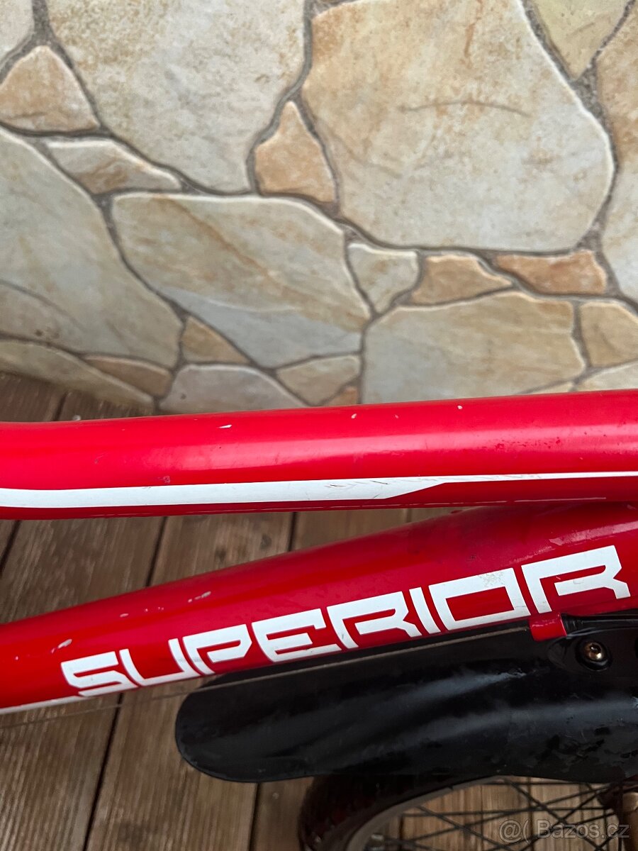 Dětské červené kolo - 7