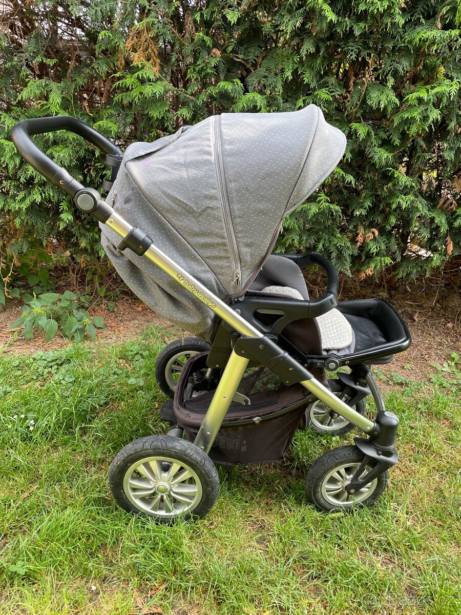 Kočárek Babydesign dvojkombinace + adaptéry na vajíčko - 7