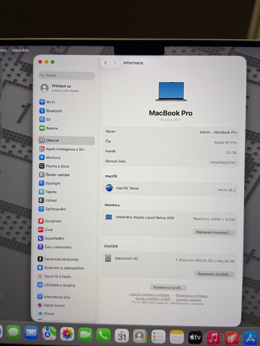 MacBook PRO 16” M1 PRO - 7