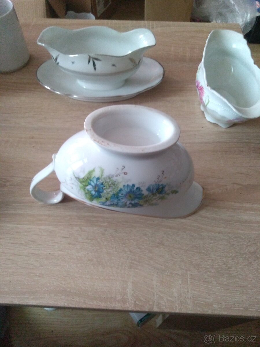 Stary kvalitni porcelán znaceny - 7