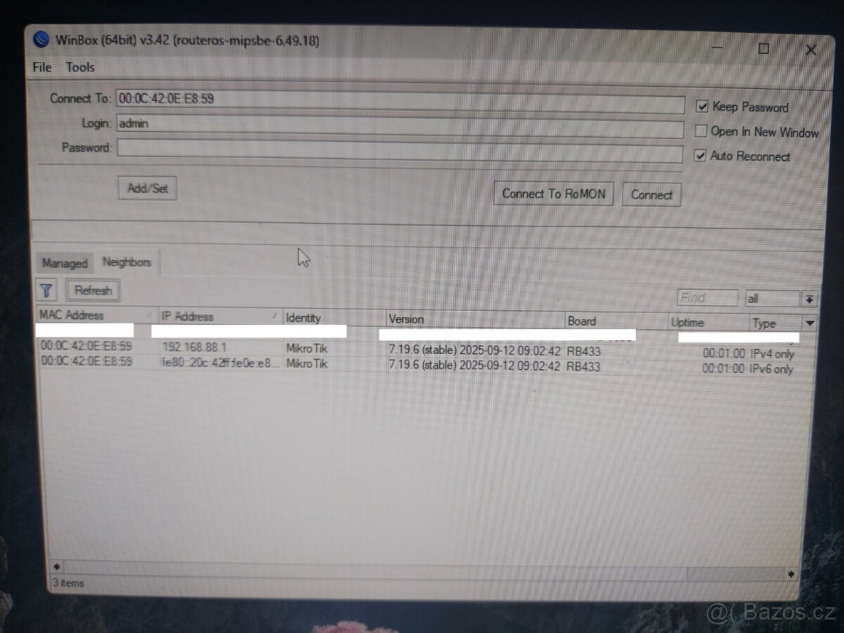 Mikrotik RouterBoard RB433 a RB912 - 7