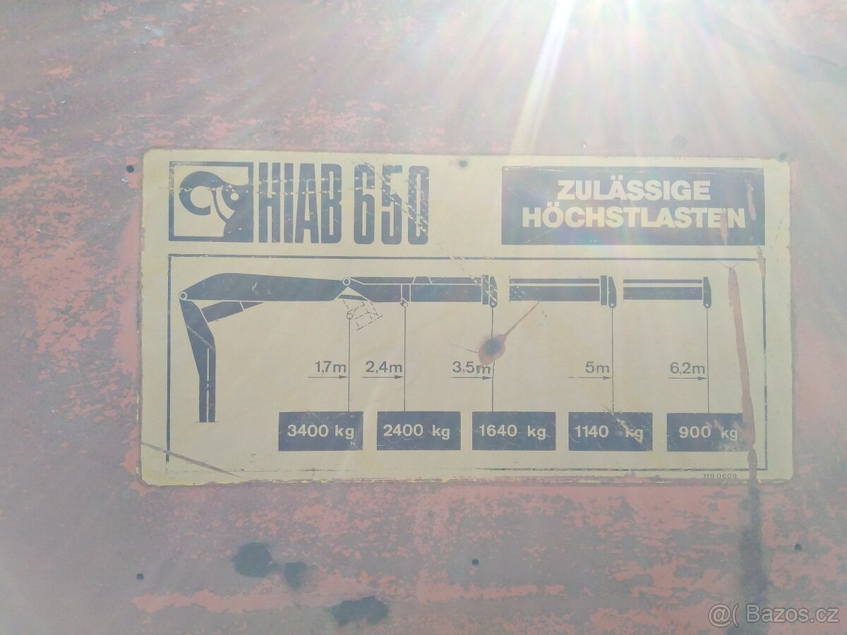 Mercedes Unimog hydraulická ruka - 7