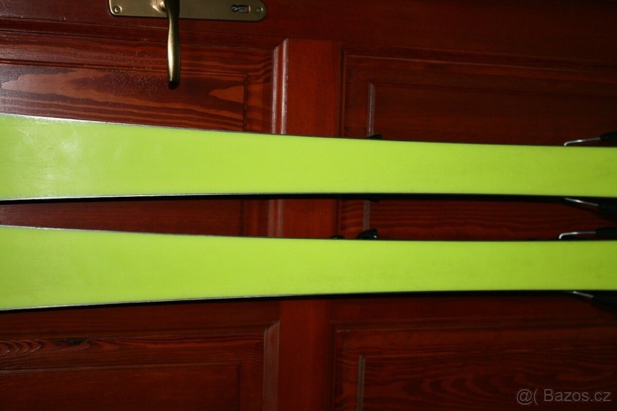 lyže Fischer Curv 150 cm , titan drevo - 7