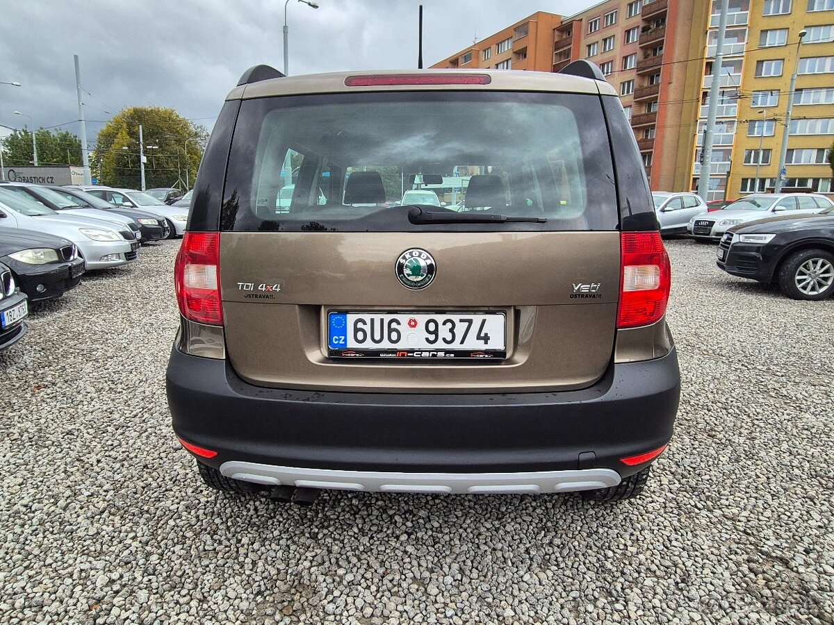 Škoda Yeti 2.0TDi,81KW,4x4,MANUÁL,1.MAJITEL,ČR,R.V.2011 - 7