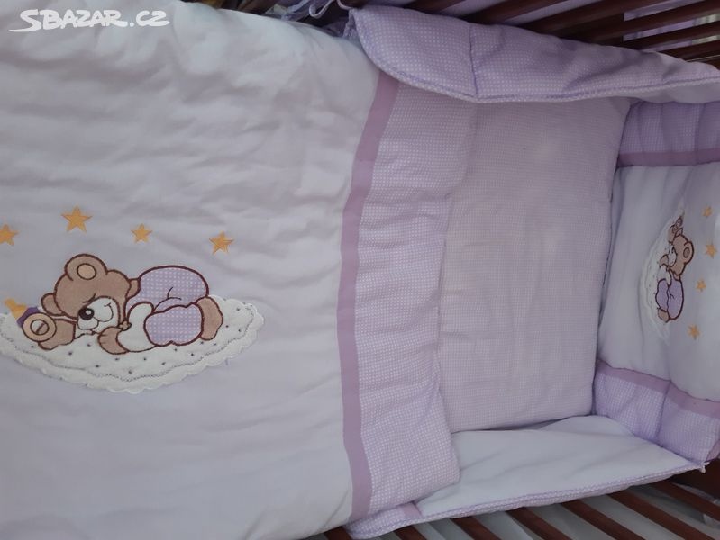 Dětská dřevěná postýlka - 7