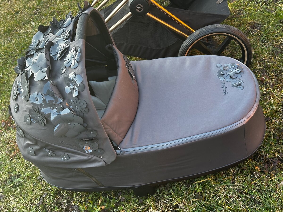Cybex set Priam SIMPLY FLOWERS GREY 2021 - 7