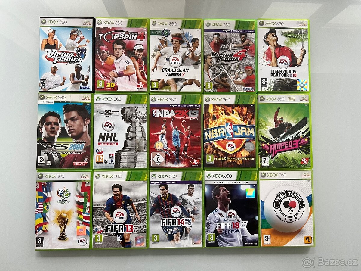 Xbox 360 HRY + příslušenství - 7