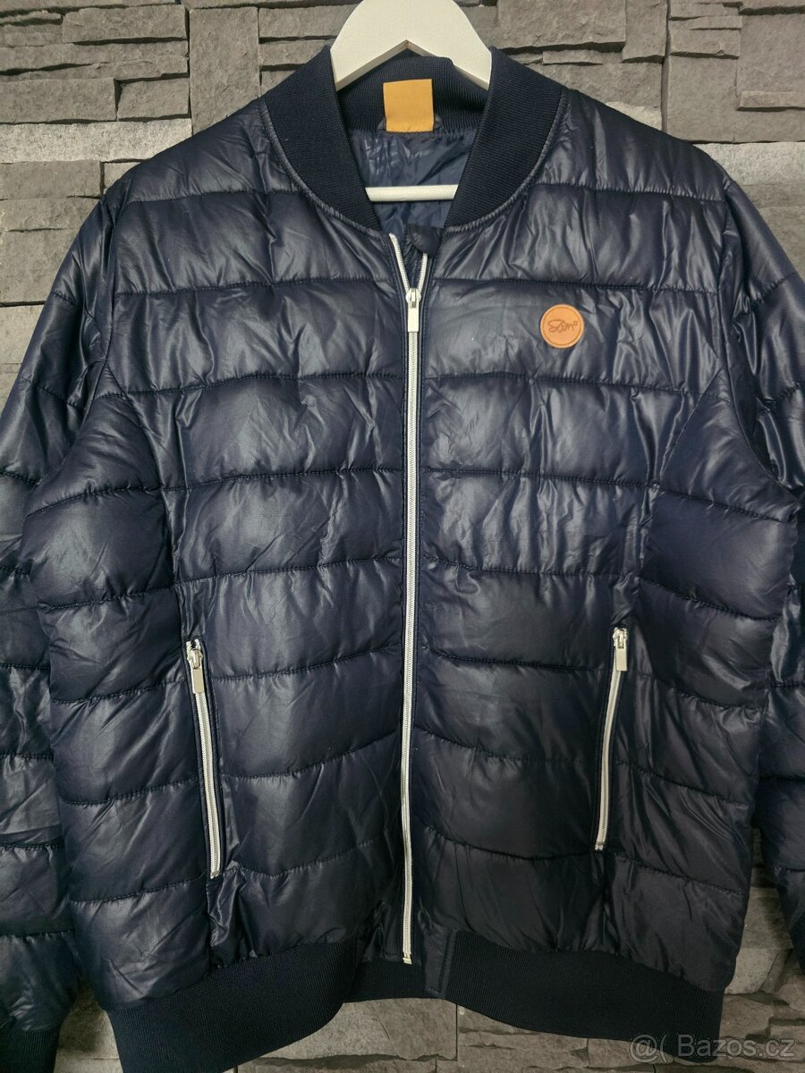 Tm. modrá bunda Sam xl - 7