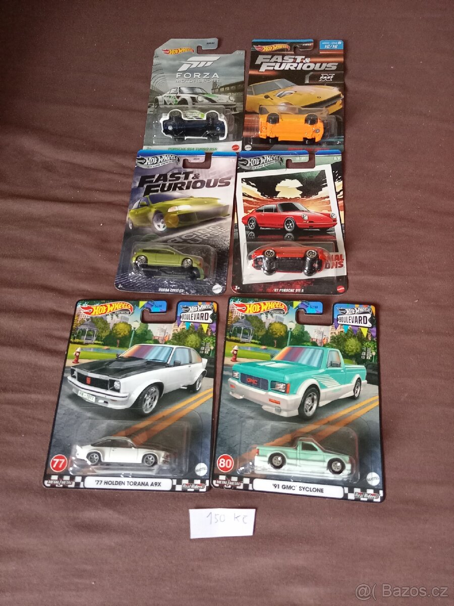 Autíčka Hot Wheels - 7