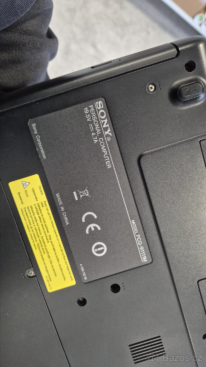 Notebook Sony Vaio 17" - 7