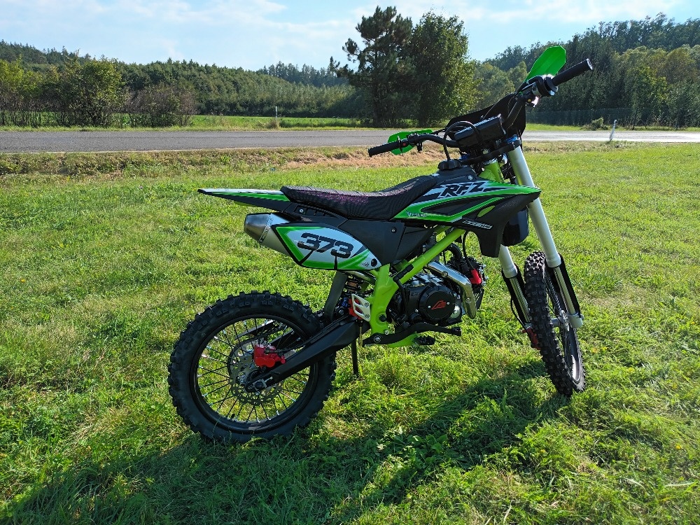 Pitbike By Apollo THUNDER 140cc 19/16 E-Start Zelená - 7