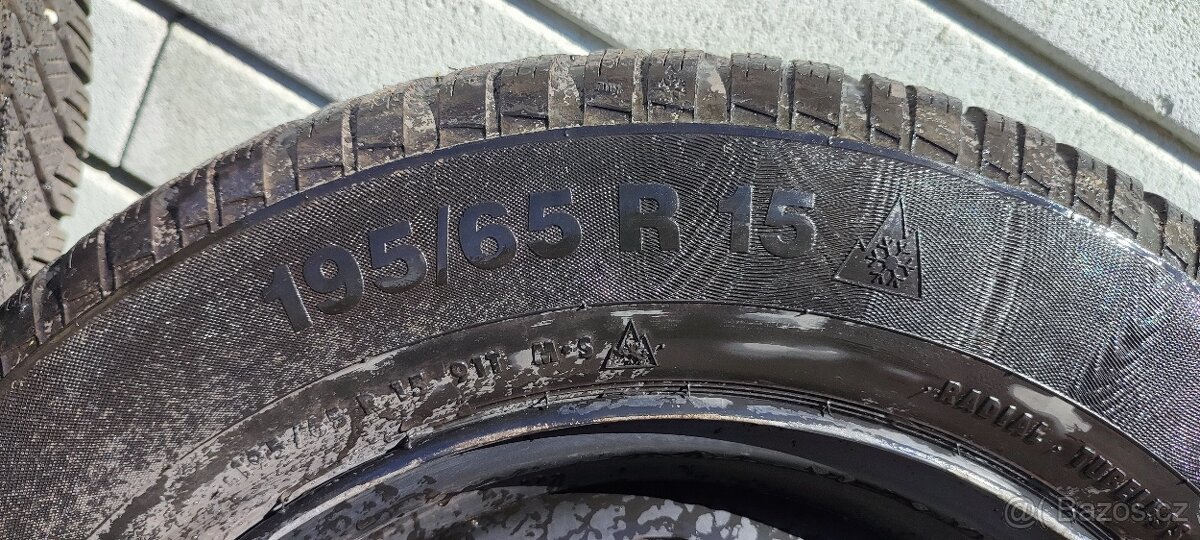 Originální plechová kola BMW BM 815 - TOP stav (zimní) - 7