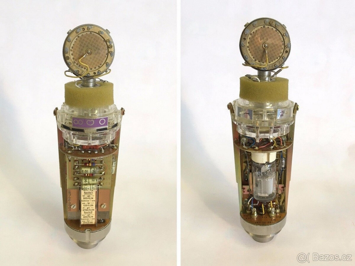 Neumann Telefunken U67, originál 60. léta - 7