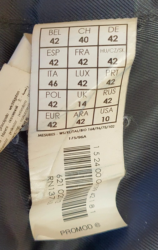 Dámský kabát typu Pea Coat, zn. Promod - vel. 42 - 7