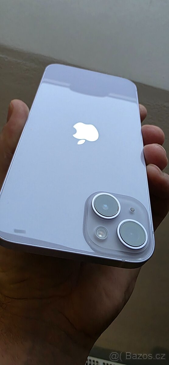 Apple iPhone 14 Plus 128GB fialový nová baterie kondice 100% - 7