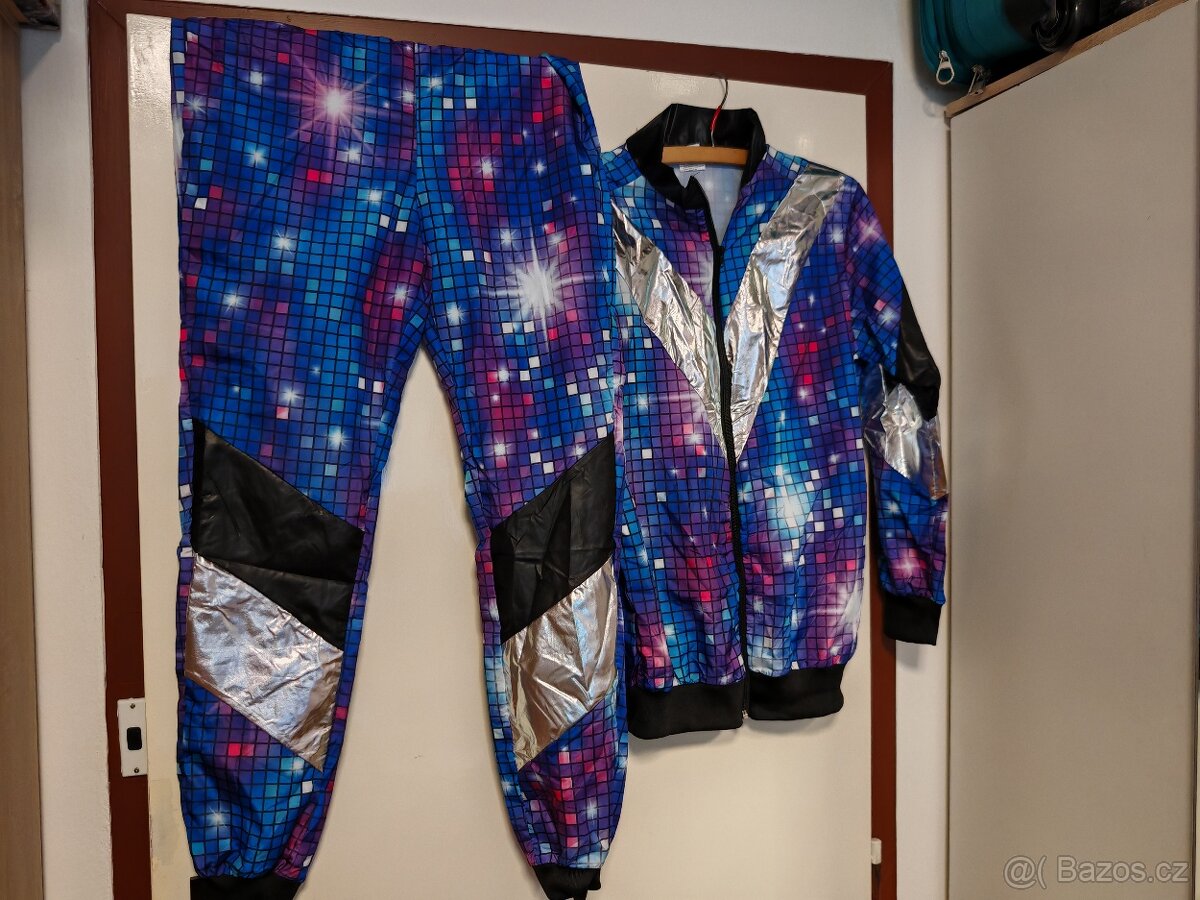 Prodám 4 X kosým retro teplákovek na párty , - 7