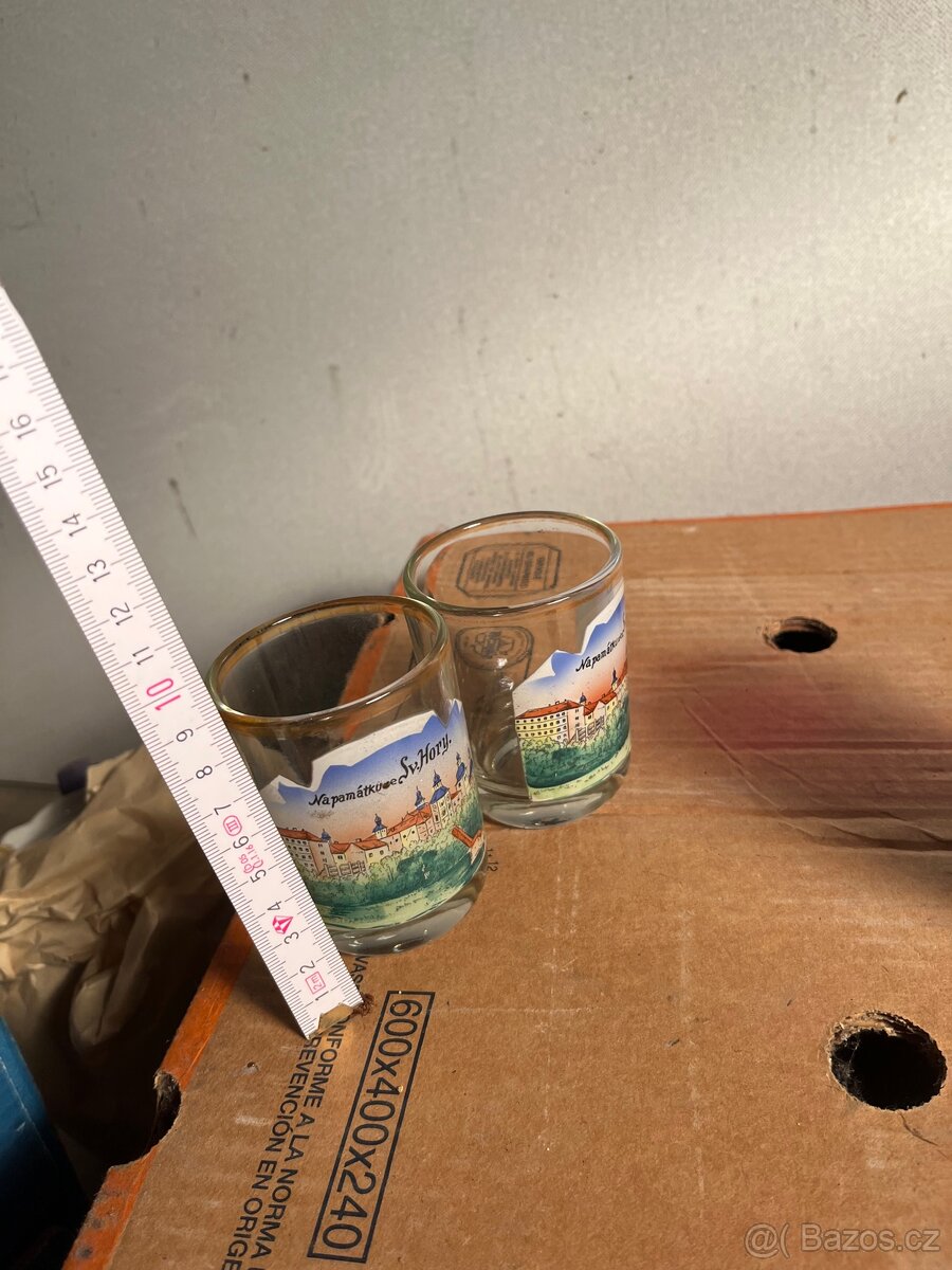 Původní Památeční skleničky– Fra. Lázně a Sv. Hora - 7