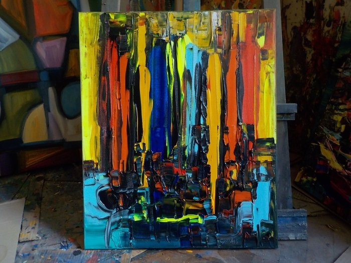 Bruno Cantais – štvrť New Yorku, 62cm - 7