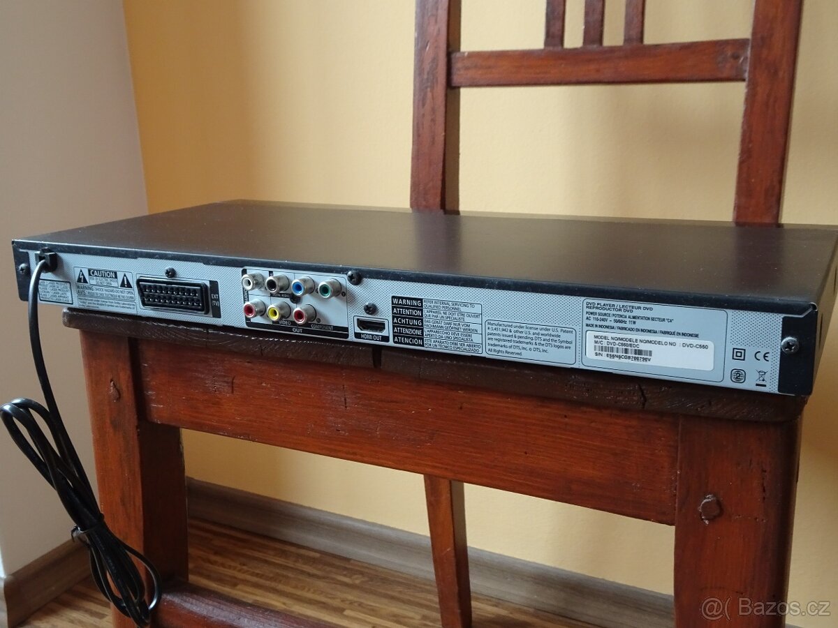 DVD přehrávač SAMSUNG C550 - 7