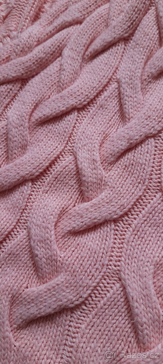 Yes Style meruňkový dlouhý kardigan - 7