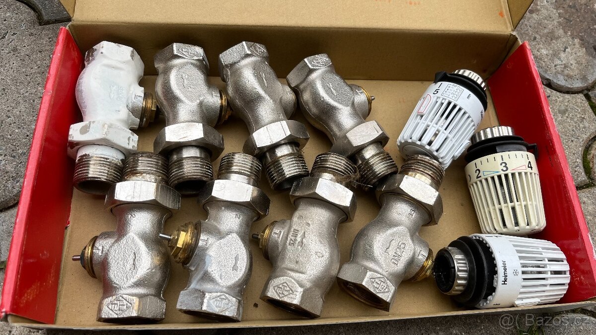 Termostatický ventil přímý 1"- 8ks - 7