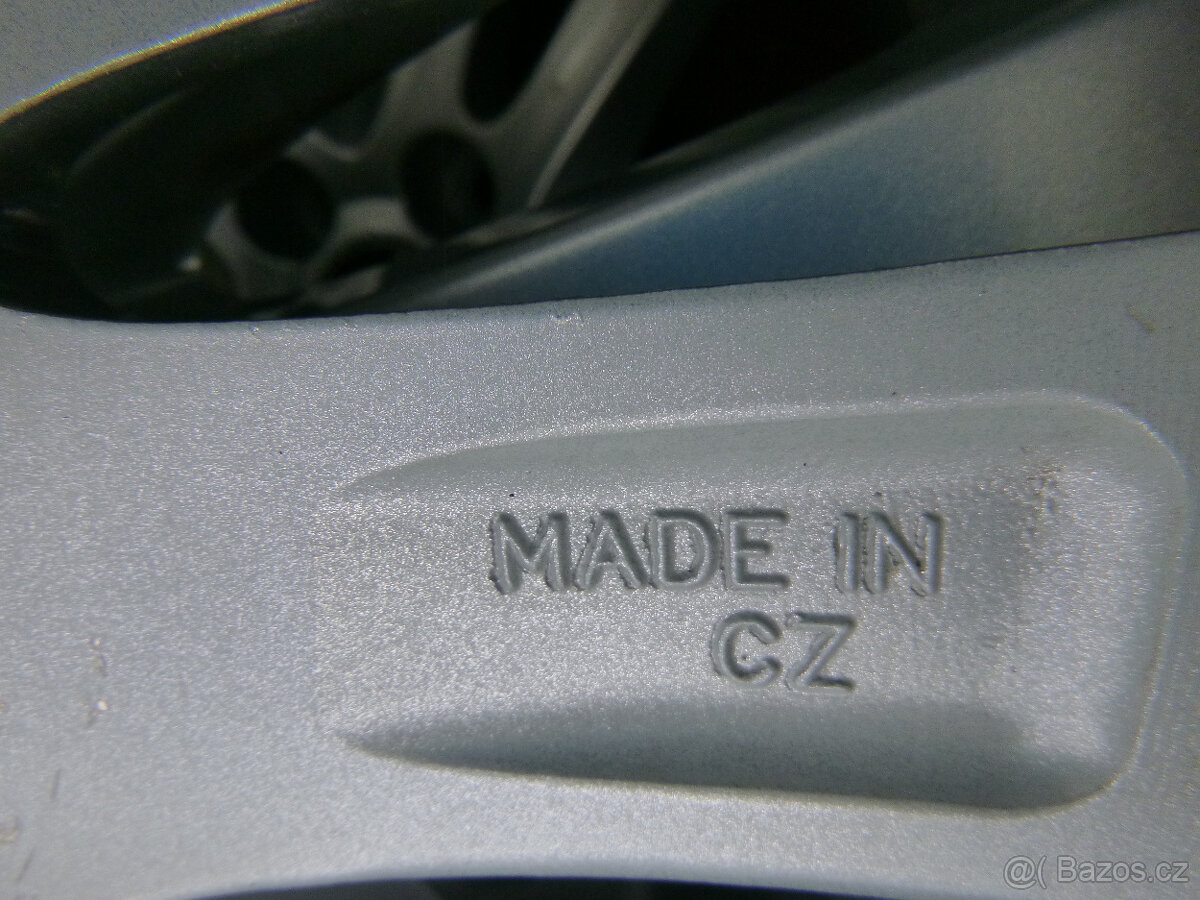 Letní sada alu - originál Škoda 5x100 6Jx16 ET43 5J0601025M - 7