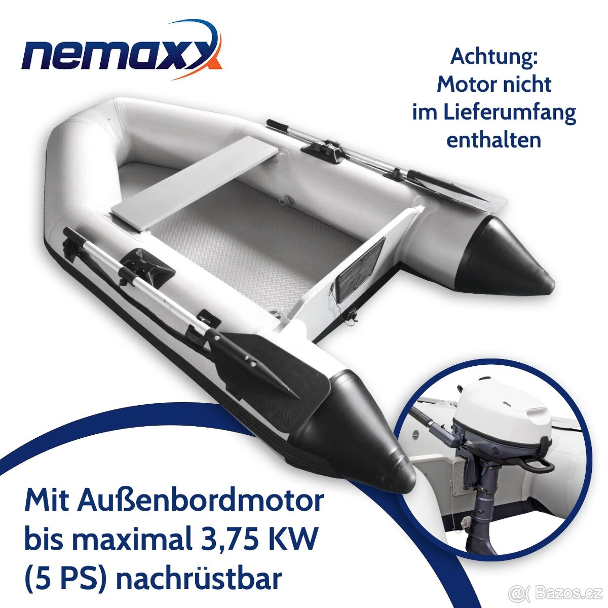 Nový člun profi 230 cm vysokotlaká podlaha, pádla - 7