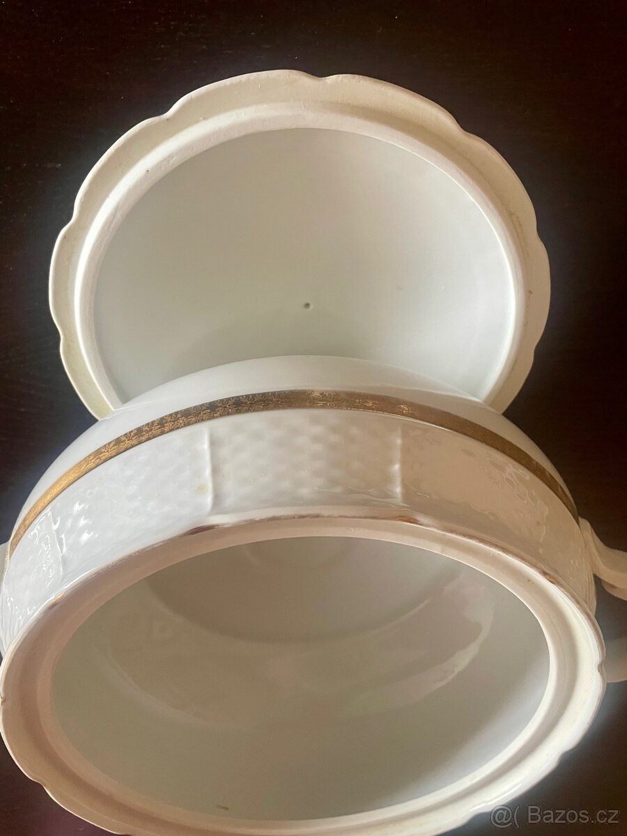 Porcelánová terina a omáčník Thun - 7