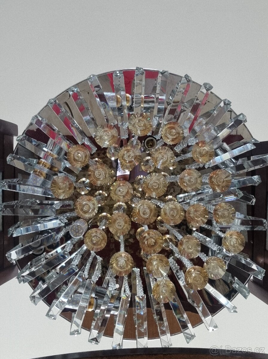 Křišťálový lustr Led - 7