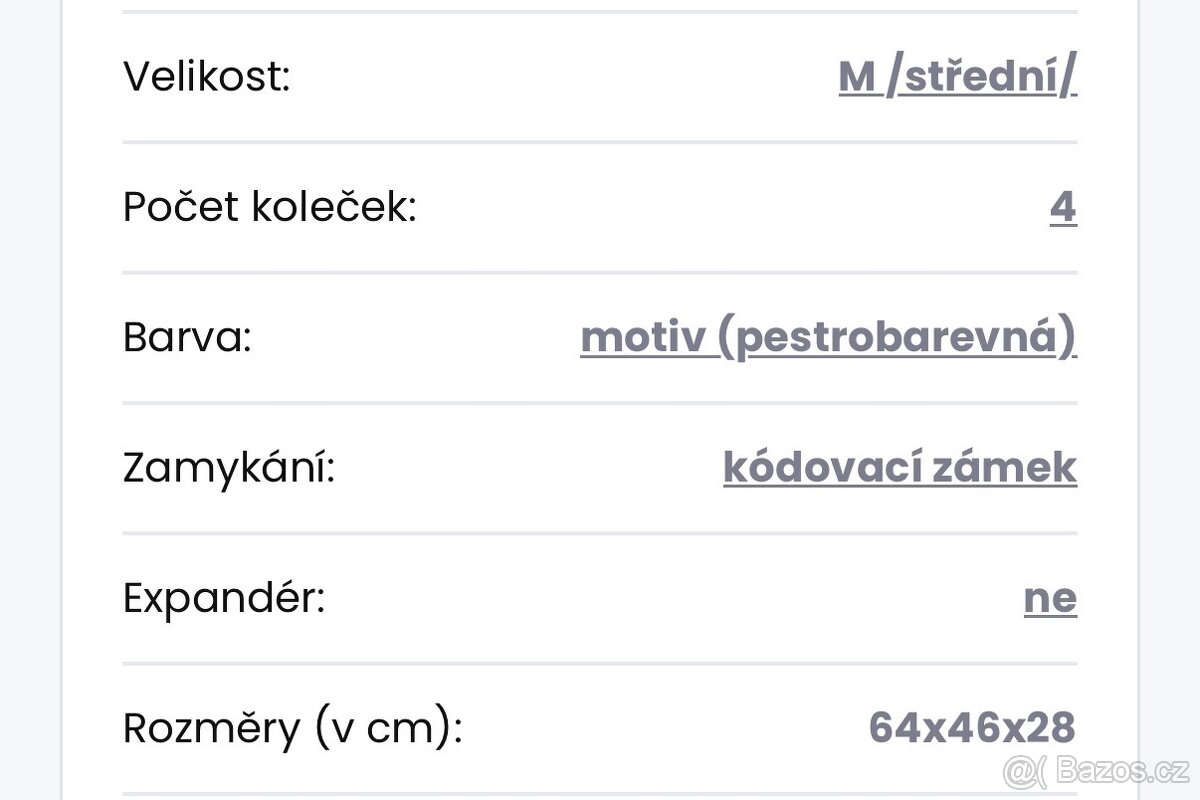 Cestovní kufr Mickey Mouse - 7