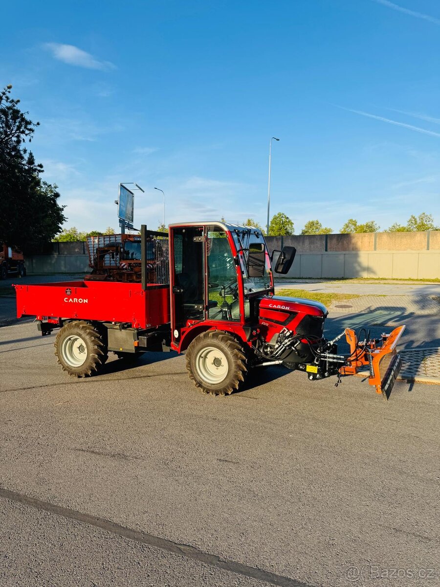 Traktor CARON AR100 s čelním 3-bodovým závěsem - 7