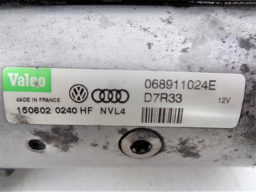 Škoda VW Audi 1.9TDI 2.0TDI startér Valeo a alternátor Valeo - 7
