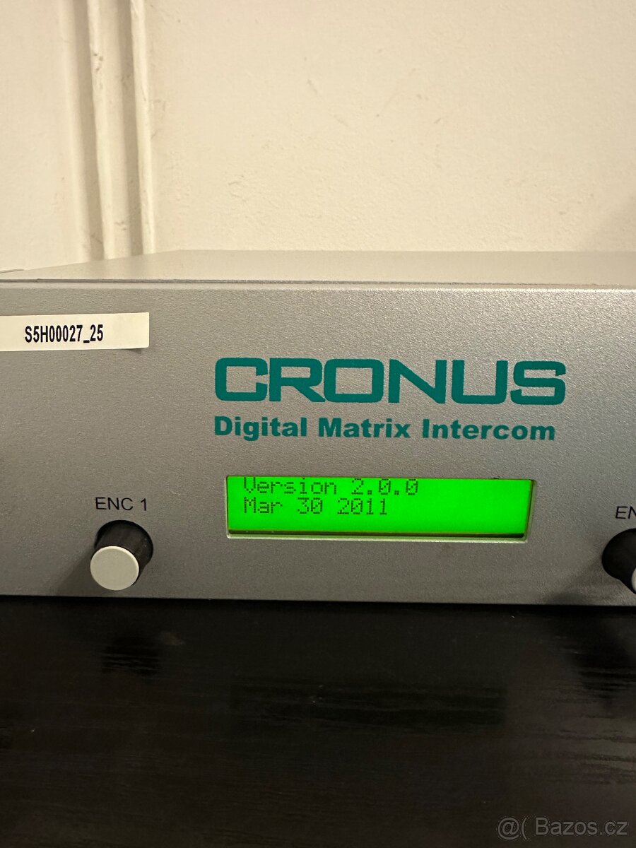 Digitální interkom RTS Cronus digital matrix intercom - 7