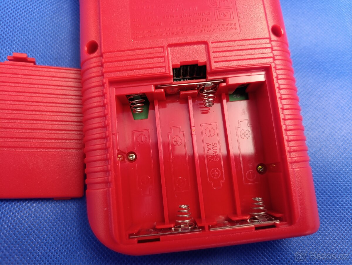 Nintendo Gameboy Red + Hry - 7
