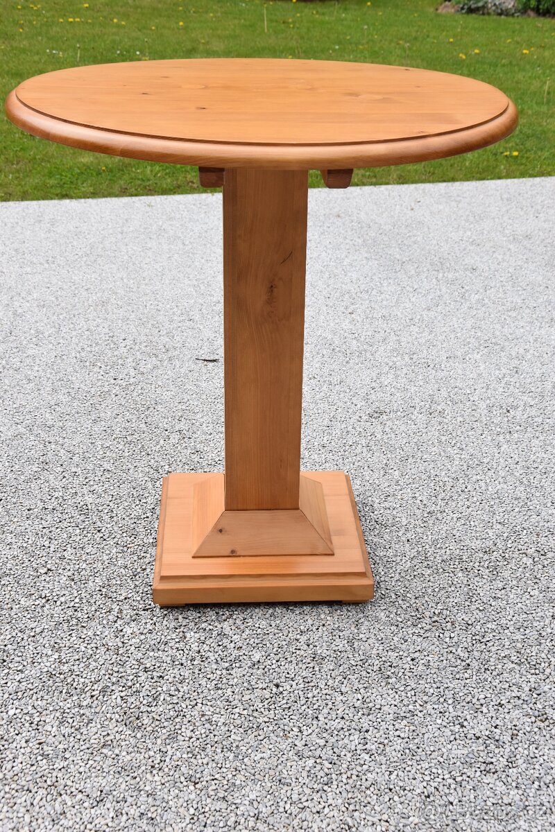 STYLOVÁ DŘEVENÁ SEDACÍ SOUPRAVA - 7