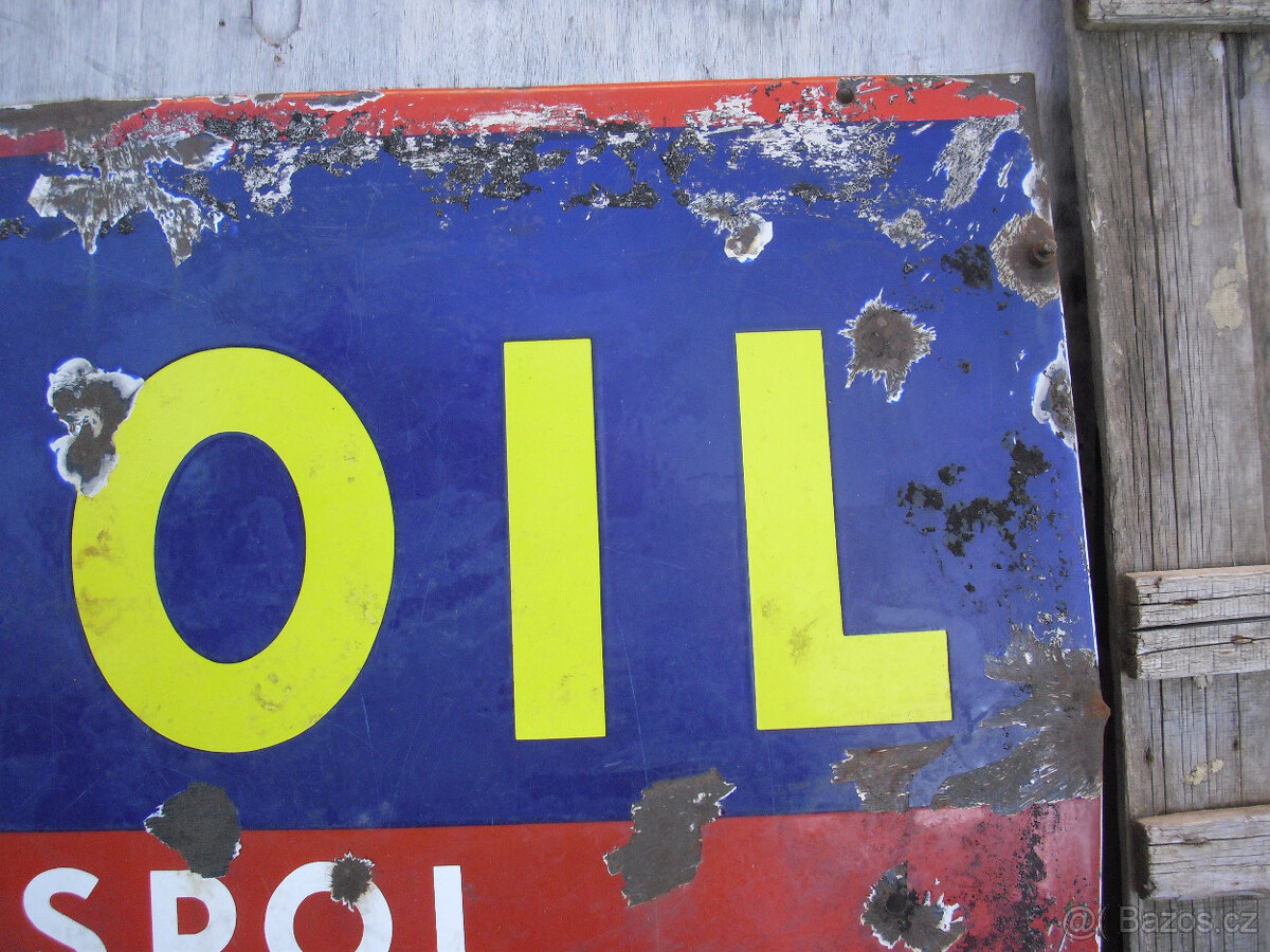 Velká smaltovaná cedule 1,6 x 1,2 m - 7