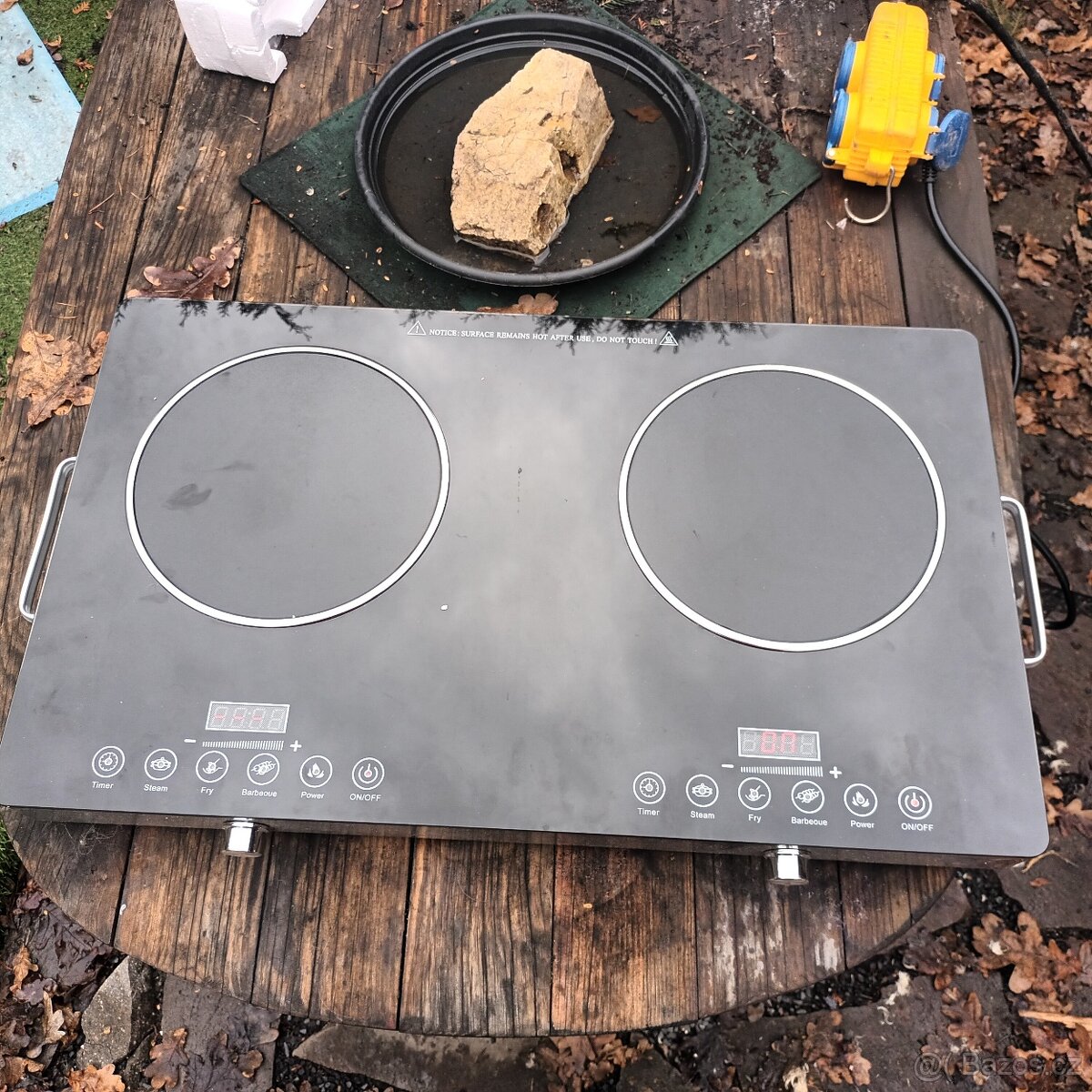 Dvouplotýnkový sklokeramický vařič - 7