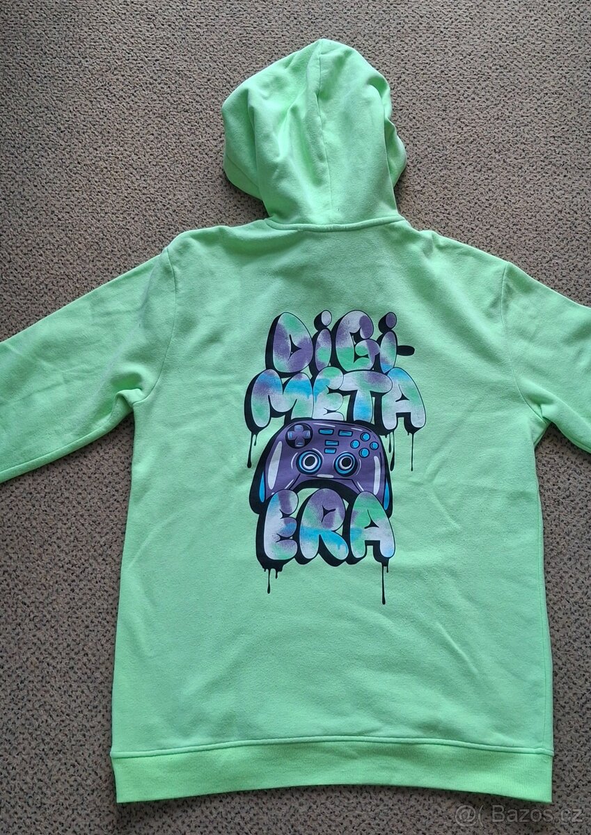 Chlapecká mikina 158/164/170, tepláky teplé - 7