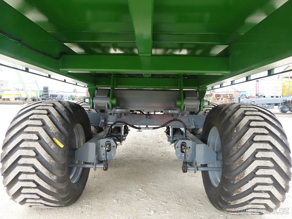 Přepravník balíků, vůz na balíky - jednoosý - nosnost 10 tun - 7