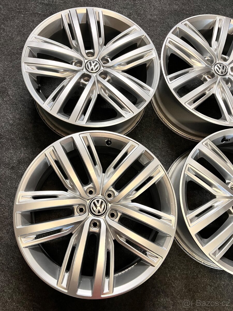 R19 Tiguan Volkswagen originál hliníkové disky - 7