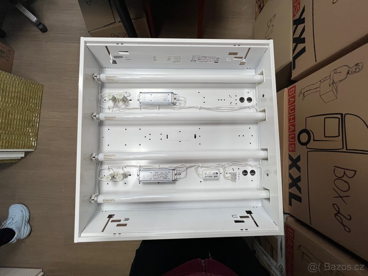 Stropní rastrová svítidla 600×600 MODUS I418ALU600 - 7