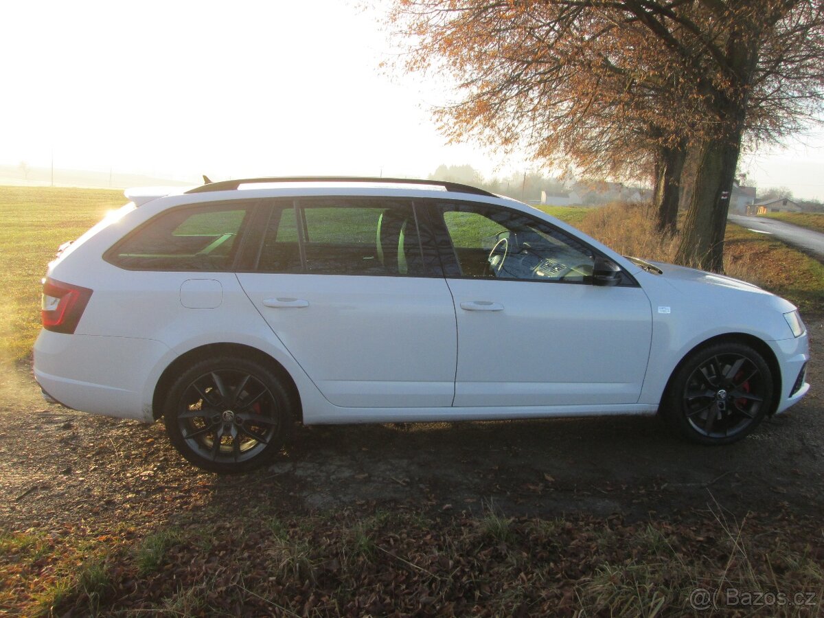 Škoda Octavia III RS 169KW manuál 93000km Navi Full Led 1.ma - 7