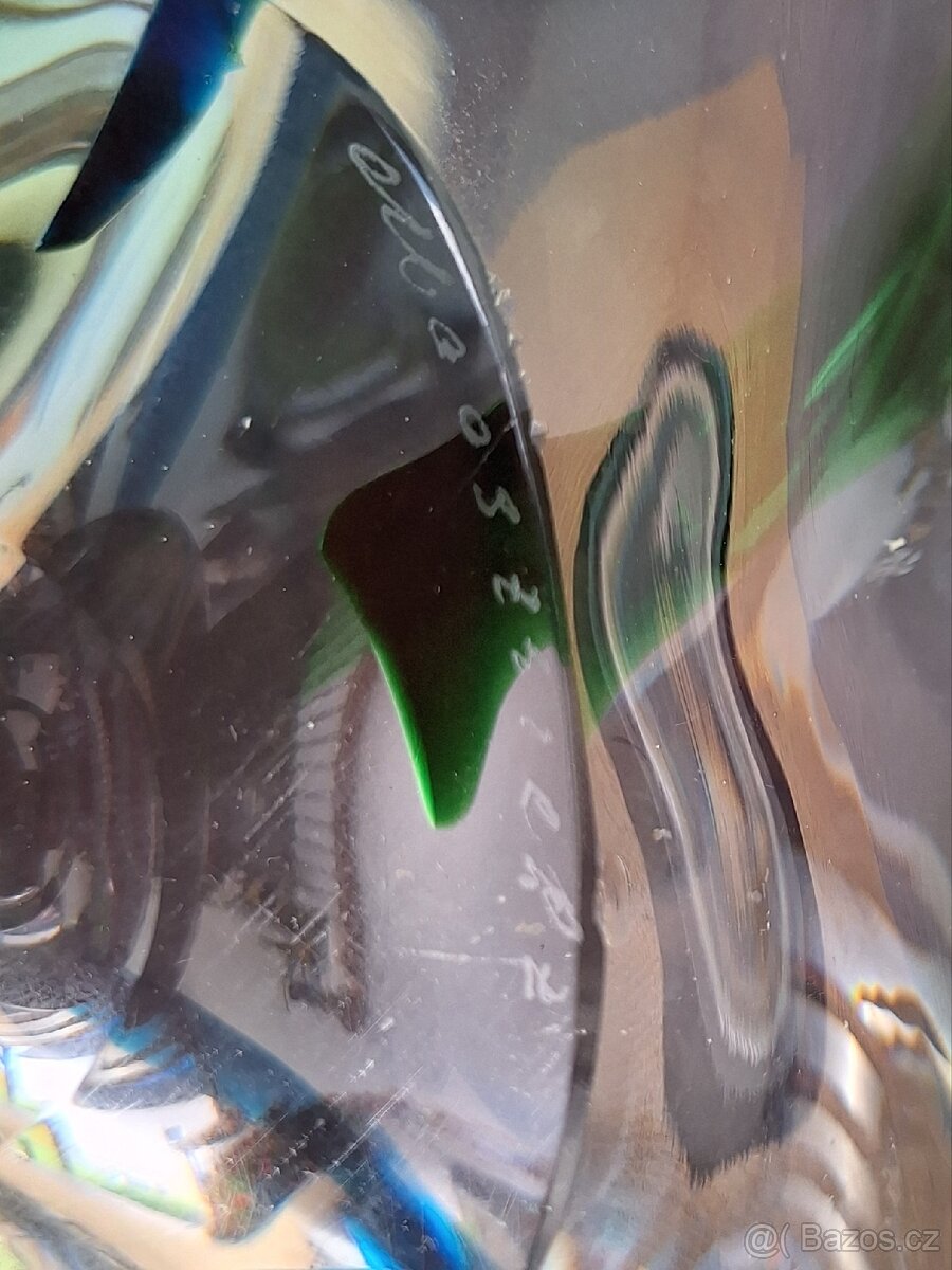 VELKÁ SKLENĚNÁ MÍSA MAX VERBOEKET 50.-60.léta 20.stol - 7